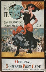 Portola Festival Postcard