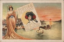 Portola Festival Postcard