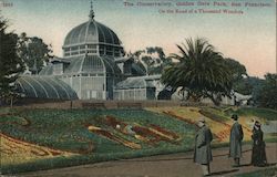 The Conservatory, Golden Gate Park Postcard