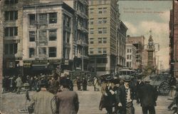 Kearney and Market Streets San Francisco, CA Postcard Postcard Postcard