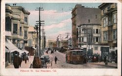 Fillmore Street San Francisco, CA Postcard Postcard Postcard