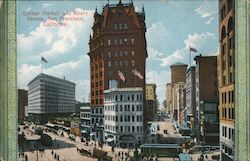 Corner Market and Geary Streets Postcard