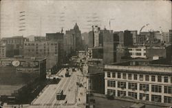 Maket Street From the Ferry San Francisco, CA Postcard Postcard Postcard