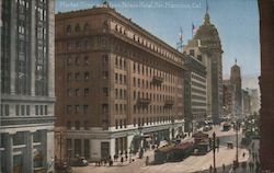 Market Street West From Palace Hotel San Francisco, CA Postcard Postcard Postcard