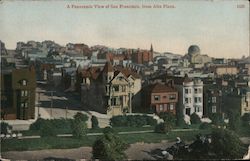 Panoramic View from Alta Plaza Postcard