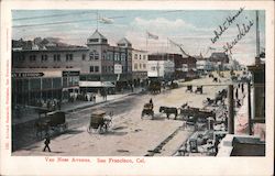 Van Ness Avenue San Francisco, CA Postcard Postcard Postcard