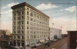 Grant Building and Post Office Postcard