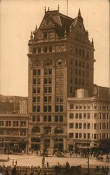 Mutual Saving Bank Bldg. Third & Market St. Postcard