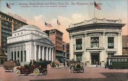 Savings Union Bank and Union Trust Co. San Francisco, CA Postcard Postcard Postcard