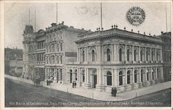 Old Bank of California Postcard