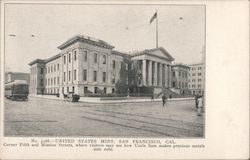 United States Mint, Fifth and Mission Street Postcard