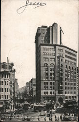 Chronicle Building, Third and Market San Francisco, CA Postcard Postcard Postcard