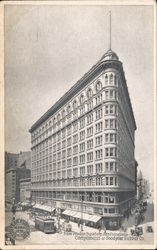 New Phelan Building Compliments of Goodyear Rubber Co. Postcard