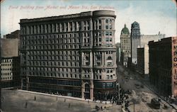 Flood Building From Market and Mason Sts. San Francisco, CA Postcard Postcard Postcard