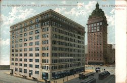 Monadnock and Call Buildings reconstructed since fire Postcard