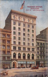 Mechanics' Institute Building, Post Street San Francisco, CA Postcard Postcard Postcard