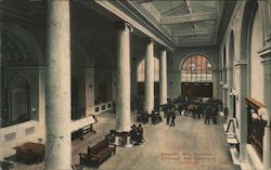 Assembly Hall, Merchant Exchange San Francisco, CA Postcard Postcard Postcard