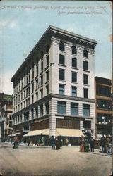 Armand Cailleau Building, Grant Avenue and Geary Street San Francisco, CA Postcard Postcard Postcard