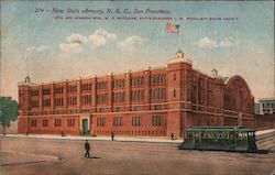 New State Armory, N.G.C. Postcard