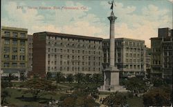 Union Square San Francisco, CA Postcard Postcard Postcard