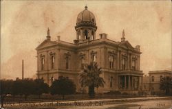 Glen County Court House Willows, CA Postcard Postcard Postcard