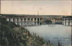 Turlock and Modesto Canals California Postcard Postcard Postcard