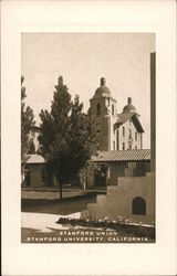 Stanford Union, Stanford University Postcard