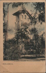 Clock Tower, Mills College Postcard