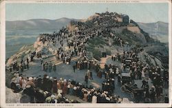 Mt Rubidoux, Community Easter Sunrise Pilgrimage Riverside, CA Postcard Postcard Postcard