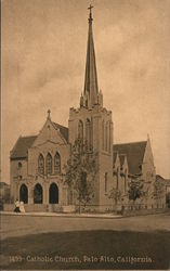 St. Thomas Aquinas Catholic Church Palo Alto, CA Postcard Postcard Postcard