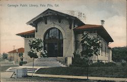 Carnegie Public Library Postcard