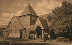 Congregational Church Postcard