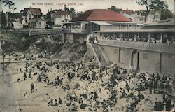 Bathing Beach Pacific Grove, CA Postcard Postcard Postcard