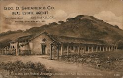 Opp. Union Depot - George D. Shearer & Co. Real Estate Advert. San Rafael, CA Postcard Postcard Postcard