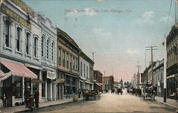 Street Scene Postcard