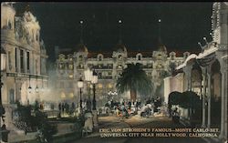 Eric Von Stroheim's Famous Monte Carlo Set Postcard