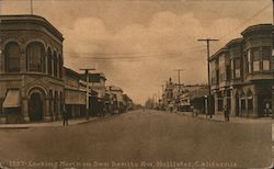 Looking North on San Benito Avenue Postcard