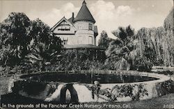 In the Grounds of the Fancher Creek Nursery Fresno, CA Postcard Postcard Postcard