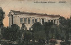 The Library, University of California Postcard