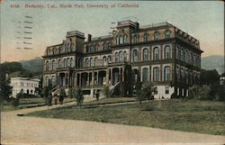 North Hall, University of California Postcard