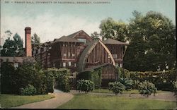 Hearst Hall, University of California Postcard