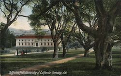 California Hall, University of California Postcard