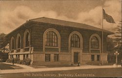 Public Library Postcard