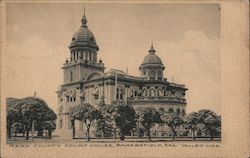 Kern County Court House Postcard