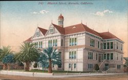 Mastich School Postcard