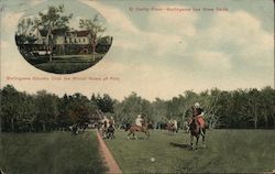 Burlingame Country Club, El Cerita Polo Field California Postcard Postcard Postcard