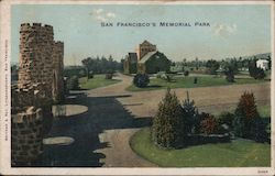 San Francisco's Memorial Park California Postcard Postcard Postcard