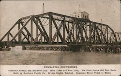 Dumbarton Drawbridge Newark, CA Postcard Postcard Postcard