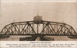 Dumbarton Drawbridge Postcard