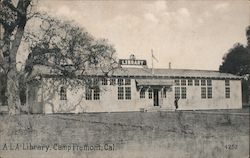 ALA Library, Camp Fremont Postcard